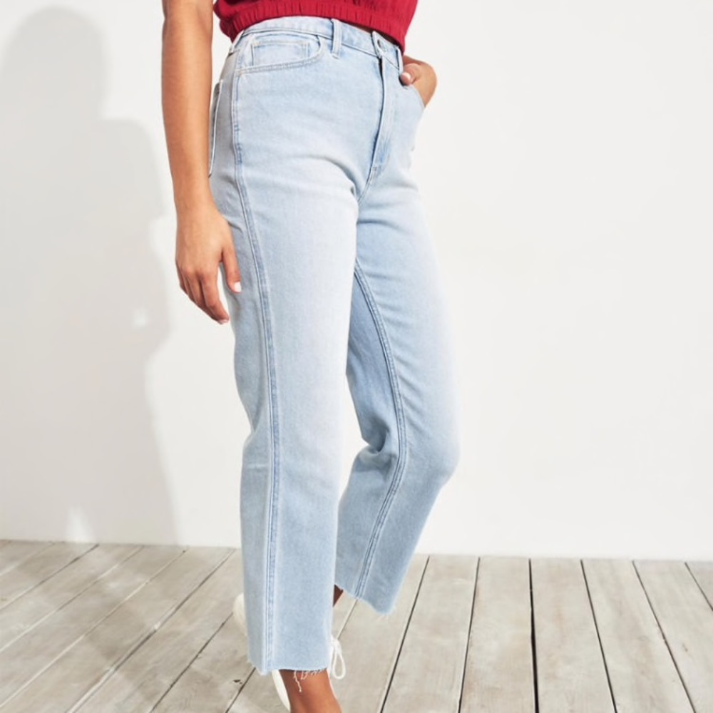 nwt vintage high rise straight jean